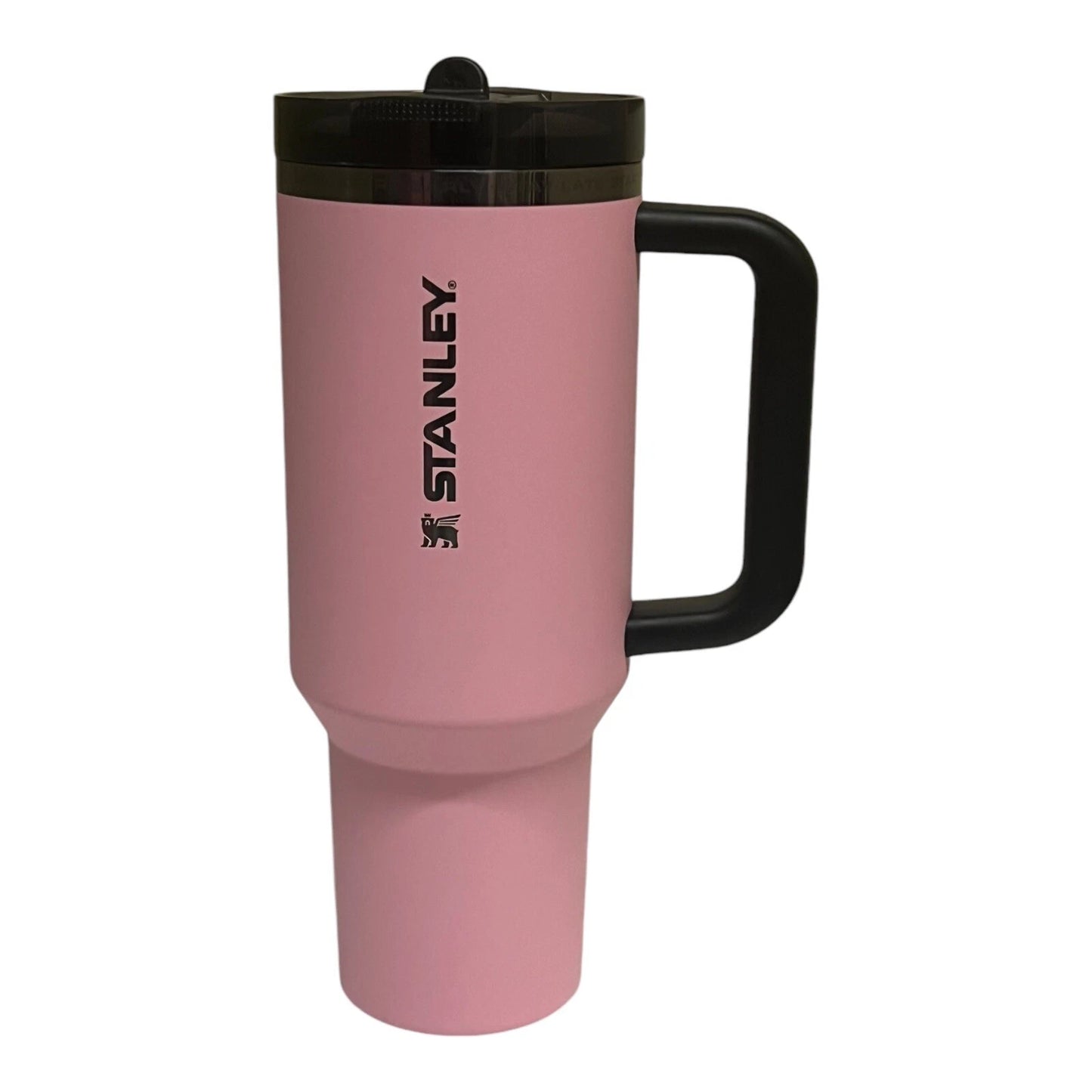 The Messi x Stanley Quencher ProTour Flip Straw Tumbler 40 OZ GOAT Pink NIB
