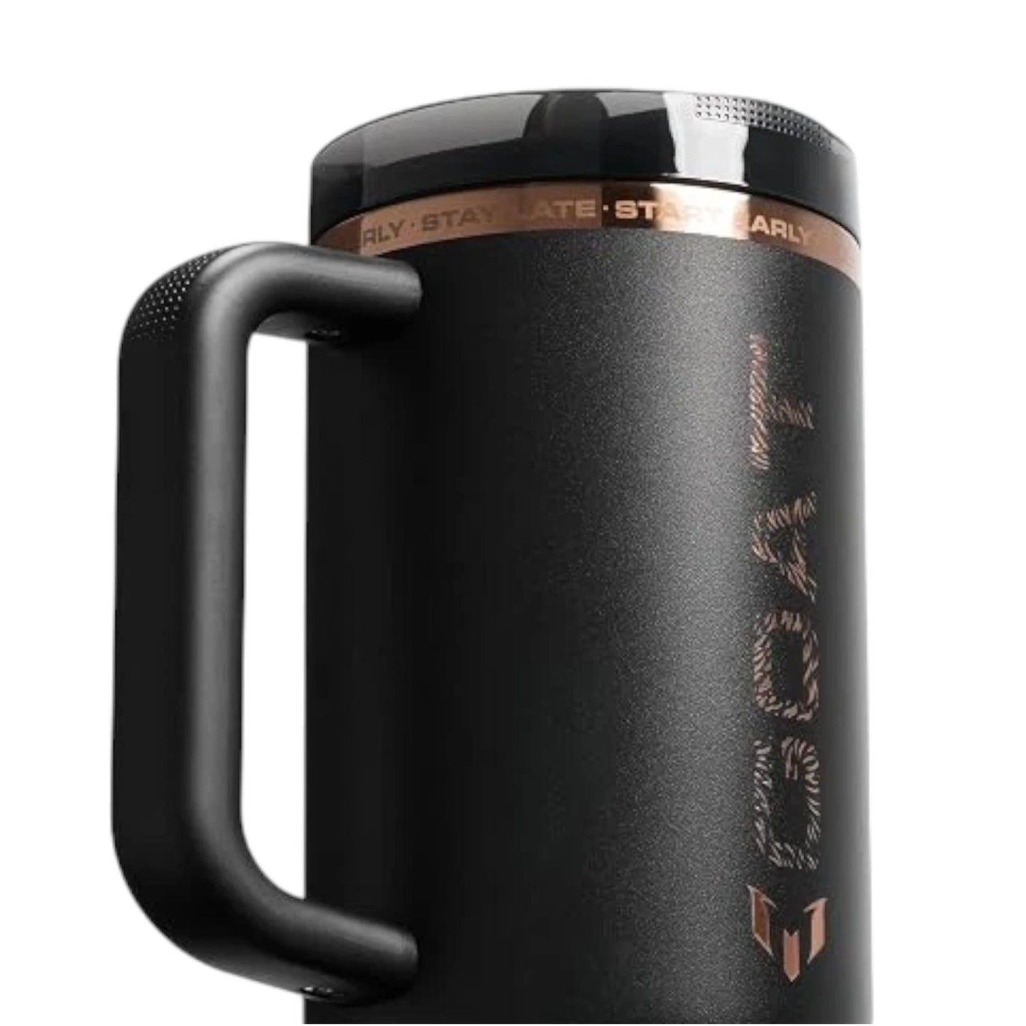 Messi x Stanley Quencher ProTour Flip Straw Tumbler 40 Oz Limited Edition Black