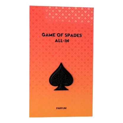 Jo Milano FRAGRANCE EXPERT EXCLUSIVE (2026 RELEASE) Paris Game of Spades
