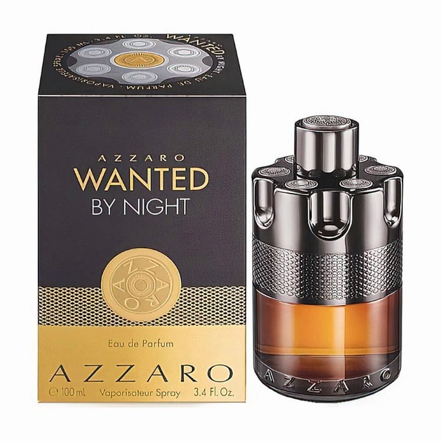 WANTED BY NIGHT Azzaro 3.4 oz / 100 ml Eau de Parfum (EDP)