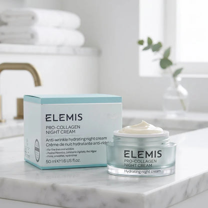 ELEMIS Pro-Collagen Night Cream 1.6 fl oz / 50ml Brand New