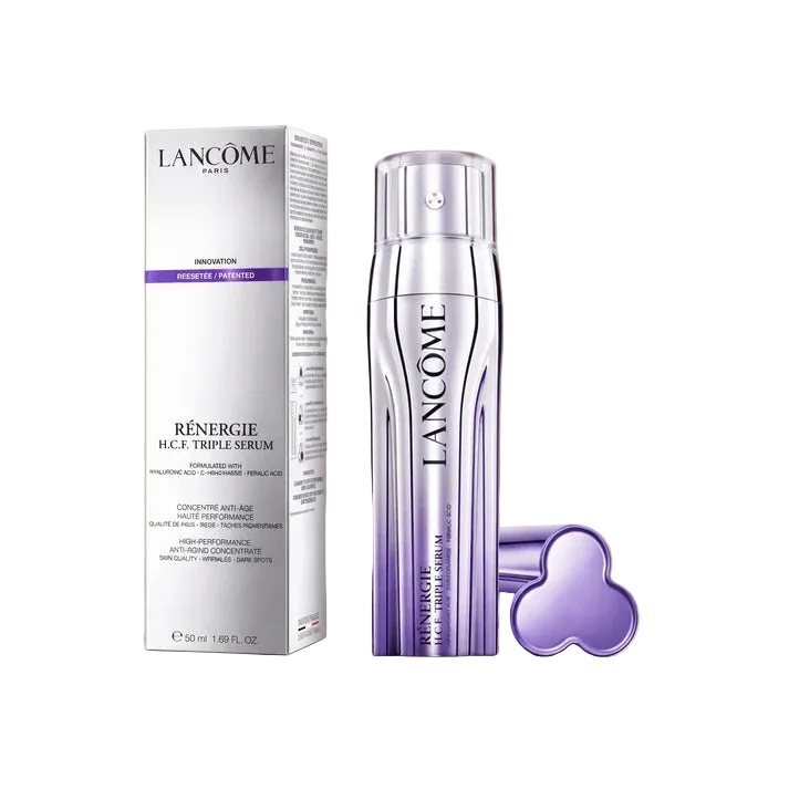 NEW Lancôme Rénergie H.C.F. Triple Serum 1.69 oz / 50ml Anti-Aging Face Serum with Box Authentic