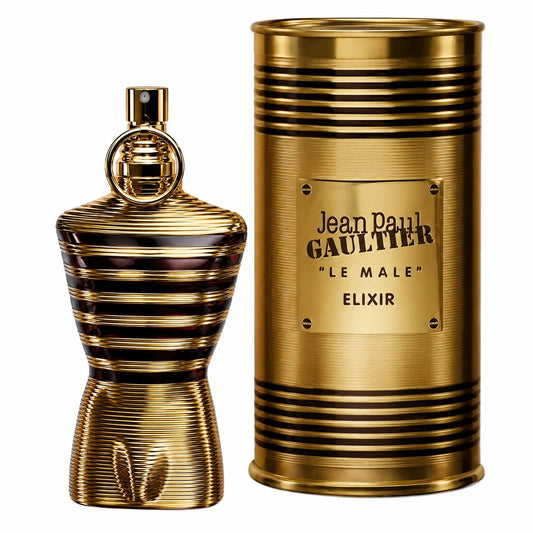 Jean Paul Gaultier Le Male Elixir Eau de Parfum for Men 4.2 oz (125ml)
