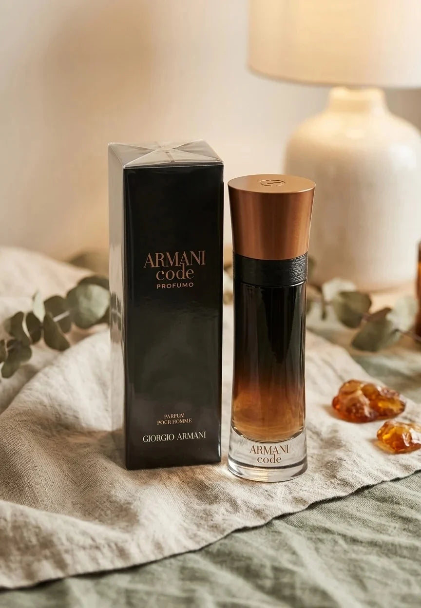 Giorgio Armani Code Parfum for Men 110ml / 3.7 fl oz Luxury Long-Lasting Cologne Spray – New Sealed