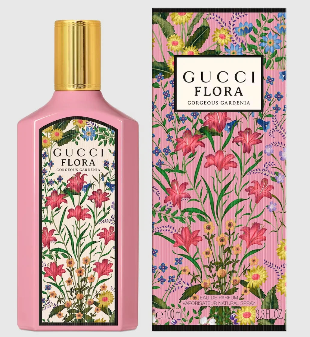 Gucci Flora Gorgeous Gardenia Eau De Parfum Spray For Women, 3.3 oz EDP
