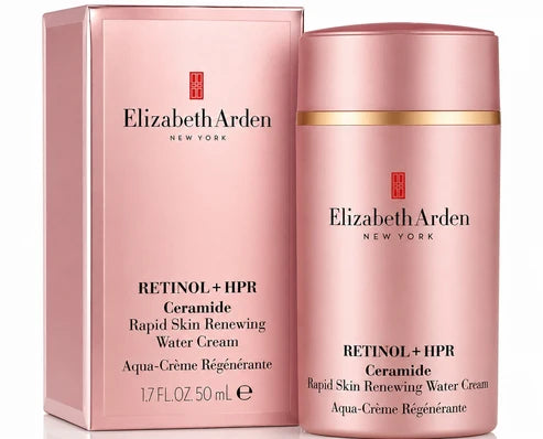 Elizabeth Arden Retinol + HPR Ceramide Rapid Skin Renewing Water Cream 50ml / 1.7 oz – Anti-Aging Hydrating Face Cream