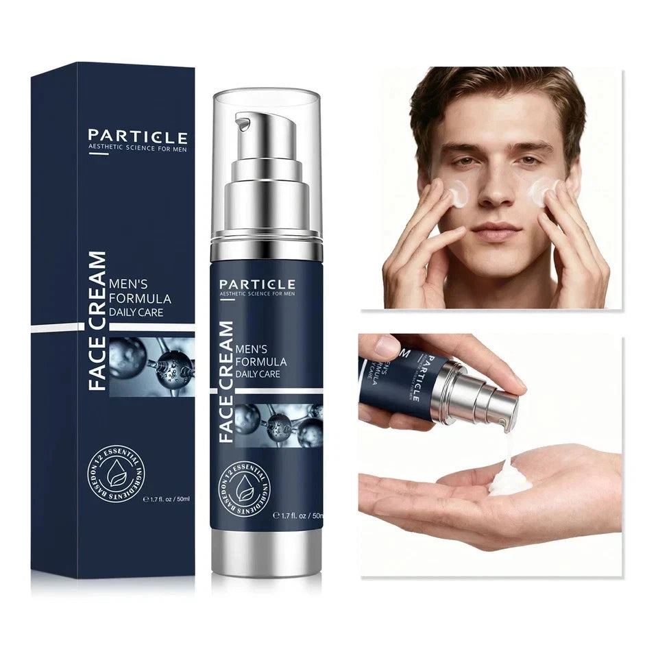 Particle Face Cream Men 6 in 1 Anti-Aging Cream Fights Eye Bags Dark Spots
