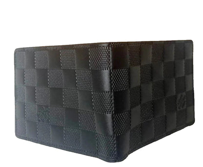 Louis Vuitton Damier Graphite Bifold Wallet Unisex Black Leather NWT